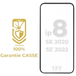 Ecran LCD iPhone 8 / SE 2020 / SE 2022 TFT - Blanc - Garantie 100% CASSE