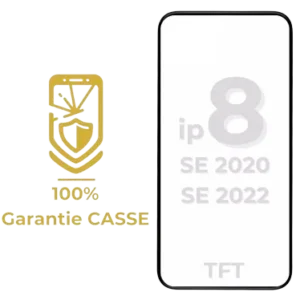 Ecran LCD iPhone 8 / SE 2020 / SE 2022 TFT - Blanc - Garantie 100% CASSE