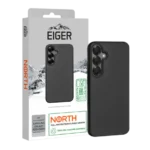 Eiger® - Samsung Galaxy S24+ / S25+ - Custodia rigida nera ultra-rinforzata in policarbonato