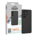 Eiger® - Samsung Galaxy S25 ULTRA - Coque Rigide Noire Ultra-Renforcée Polycarbonate