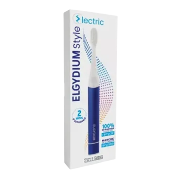 Elgydium Style Electric 1 - Brosse à Dents Électrique Bleue Éco-Responsable – Image 2