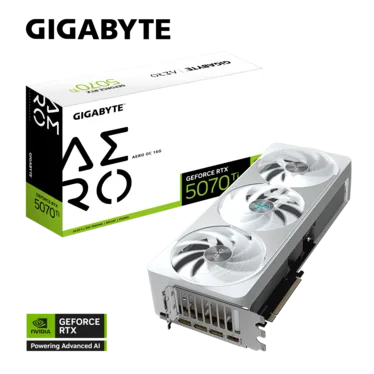 Gigabyte GeForce RTX™ 5070 Ti AÉRO OC 16G