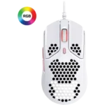 HyperX - Pulsefire Haste (Blanc/Rose) - Souris filaire Gaming