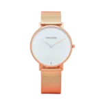 IAMKAMU Aurora - Montre en acier inoxydable - Quartz GL20 - Blanc