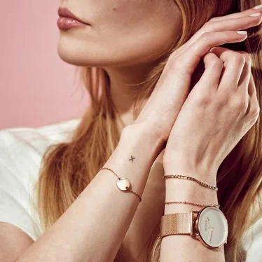 IAMKAMU Aurora - Montre en acier inoxydable - Quartz GL20 - Blanc – Image 3