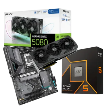 PC Upgrade Kit - AMD Ryzen 5 9600X / Gigabyte X870 EAGLE / PNY GeForce RTX™ 5080