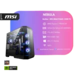 PC Gamer NEBULA - Processeur AMD Ryzen 7-9800X3D - RTX 5080 16Go - 2x16 Go RAM DDR5 - 1 To SSD NVMe