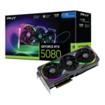 PNY GeForce RTX™ 5080 ARGB EPIC-X RGB™ Overclocked Triple Fan GPU