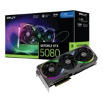 PNY GeForce RTX™ 5080 ARGB EPIC-X RGB™ Overclocked Triple Fan GPU