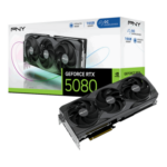 PNY GeForce RTX™ 5080 Overclocked Triple Fan GPU