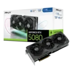 PNY GeForce RTX™ 5080 Overclocked Triple Fan GPU