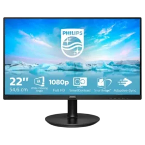 Philips V Line 221V8A/00 - LED display 54,6 cm (21.5") 1920 x 1080 pixels Full HD - Noir
