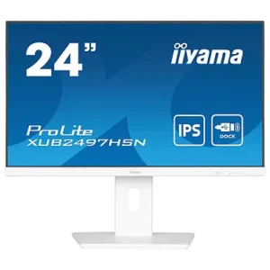 iiyama ProLite XUB2497HSN-W1 - Écran PC 60,4 cm (23,8") - 1920 x 1080 pixels - Full HD LED - Blanc