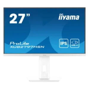 iiyama ProLite XUB2797HSN-W2 - Écran PC 68,5 cm (27") - 1920 x 1080 pixels - Full HD LED - Blanc