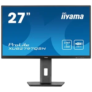 iiyama ProLite XUB2797QSNP-B1- Écran PC 68,5 cm (27") - 2560 x 1440 pixels - Wide Quad HD LED - Noir