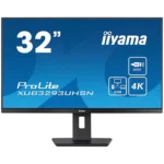 iiyama ProLite XUB3293UHSN-B5 - Écran PC 80 cm (31,5") - 3840 x 2160 pixels - 4K Ultra HD - Noir