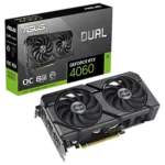 ASUS Dual GeForce RTX™ 4060 EVO OC Edition 8G