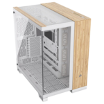 Corsair 6500X ATX – Blanco/Bambú