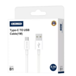 JELLICO B1 - Cable USB vers USB-C (3.1 A) - 1 mètre