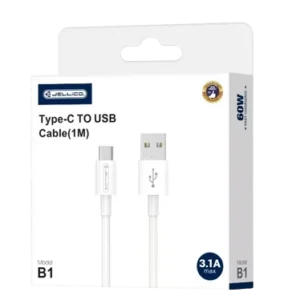 JELLICO B1 - Cable USB vers USB-C (3.1 A) - 1 mètre