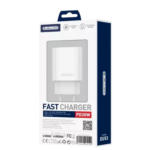 JELLICO EU53 - Adaptateur secteur USB-C (30W) - Blanc