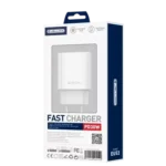 JELLICO EU53 - Adaptateur secteur USB-C (30W) - Blanc