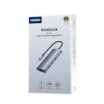 JELLICO HU-55 - Hub 5 en 1 USB-C vers USB X3, Micro-USB et RJ45