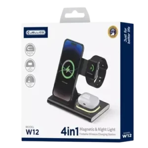 JELLICO W12 - Chargeur à induction magnétique - (3 en 1)