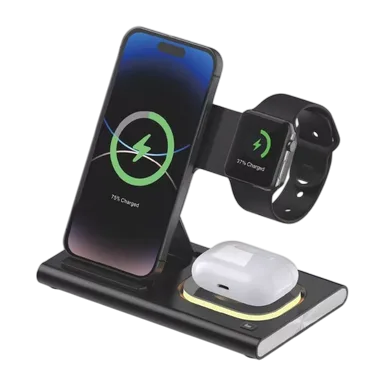 JELLICO W12 - Chargeur à induction magnétique - (3 en 1) – Image 4