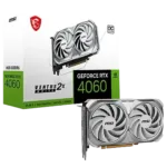 MSI GeForce RTX™ 4060 VENTUS 2X WHITE 8G OC