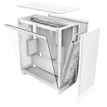 NZXT H7 Flow RGB ATX (2024) - White – Image 5