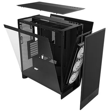NZXT H7 Flow RGB ATX (2024) - Black – Image 5
