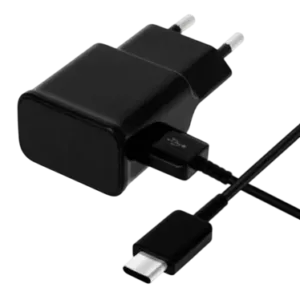 Chargeur secteur 10W - Noir + Câble USB à USB-C