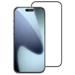 Film en verre trempé - iPhone 17 avec cadre noir
