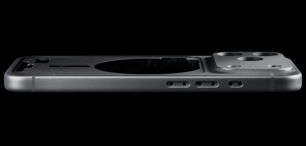 Boîtier unibody visuel