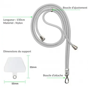 Tour de cou nylon Jaym - vue 1