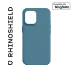 RhinoShield™ - Coque SolidX MagSafe - iPhone 17 - Bleu Ocean