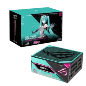 ASUS ROG Thor - Alimentation 1200W Platinum – Édition Hatsune Miku