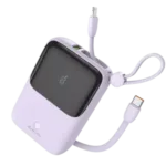 Jellico ZP1 10,000 mAh 22.5 W Power Bank - Purple