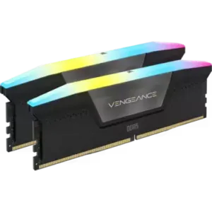 Corsair VENGEANCE® RGB 32 Go (2x16 Go) DDR5 6000 MT/s CL38 - Noir
