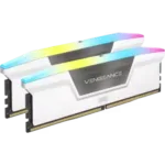 Corsair VENGEANCE® RGB 32 Go (2x16 Go) DDR5 6000 MT/s C40 - Blanc
