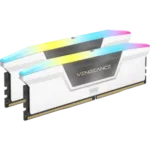 Corsair VENGEANCE® RGB 32 Go (2x16 Go) DDR5 6000 MT/s CL36 - Blanc