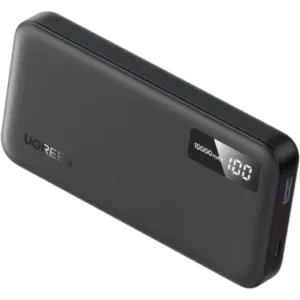 Ugreen - Batterie Externe 10000mAh - 2 Ports USB-A / USB-C - Gris