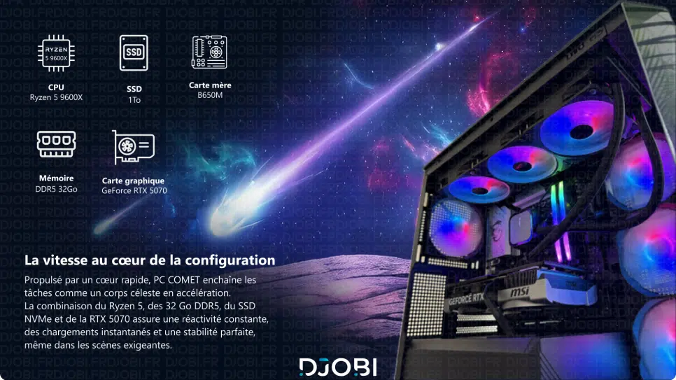 PC Gaming AURA - Vue 3