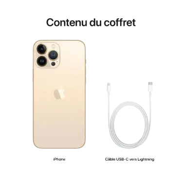 Apple - iPhone 13 Pro MAX - Or (OCCASION) – Image 4