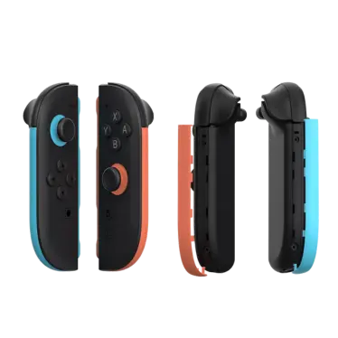 Bandes décoratives Joy-Pad Switch 2 - DOBE TNS-31002 - Style Orange/Bleu