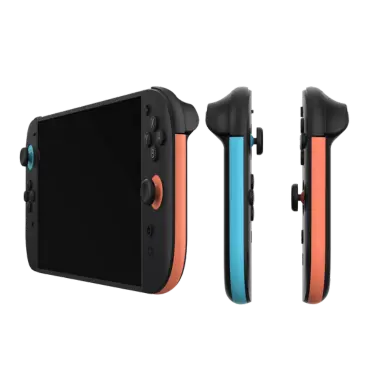 Bandes décoratives Joy-Pad Switch 2 - DOBE TNS-31002 - Style Orange/Bleu – Image 2