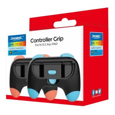 Poignée pour manette de Nintendo Switch 2 - DOBE TNS-3163 - Orange/Bleu