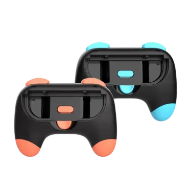 Poignée pour manette de Nintendo Switch 2 - DOBE TNS-3163 - Orange/Bleu – Image 2