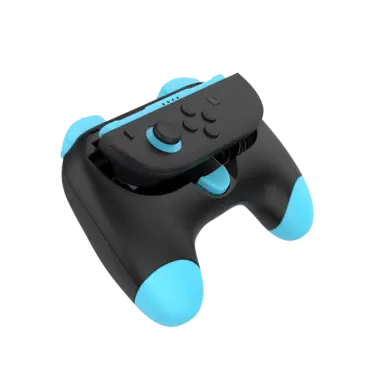 Poignée pour manette de Nintendo Switch 2 - DOBE TNS-3163 - Orange/Bleu – Image 3